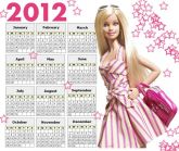 calendário Barbie