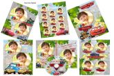 Template +Capa DVD infantil Personalizado com tema Cars