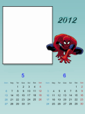 Calendário mês Homem Aranha 4