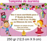 convite Marmita Festa Junina