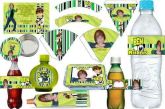 Kit Personalizado Para Festa Infantil-tema Ben 10