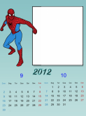Calendário mês Homem Aranha 5