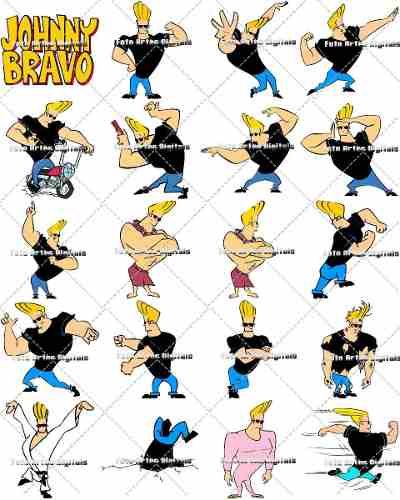 Vetores E Imagens  Johnny Bravo