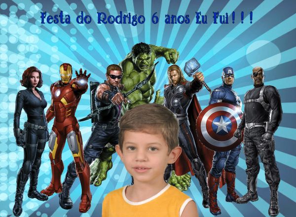 lembrancinha os Vingadores 1